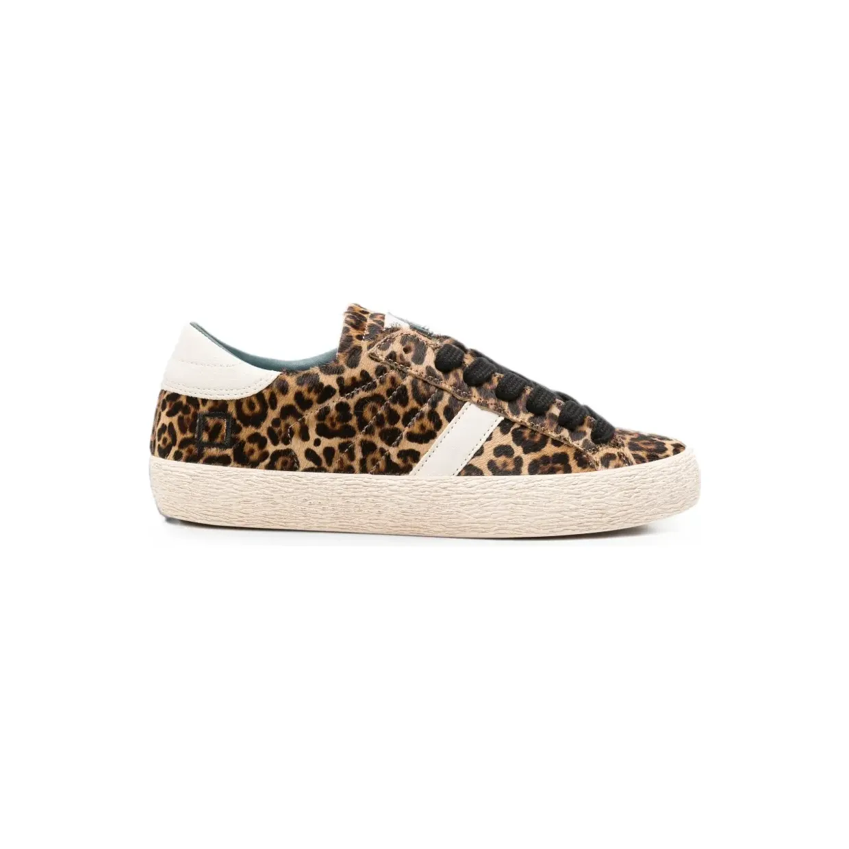 D.A.T.E. Hill Low leopard-print “Brown” (W451HLPNLE)
