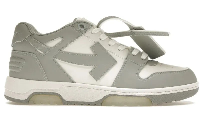Off-White Out Of Office Calf Leather White Grey (OMIA189C99-LEA007-0109)