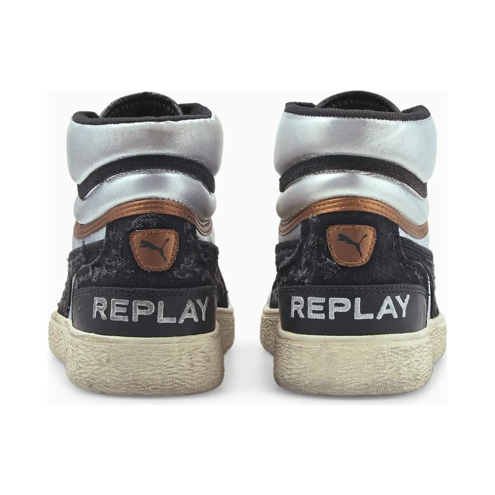 Puma Ralph Sampson Mid Metallic Black/Silver (38399201)