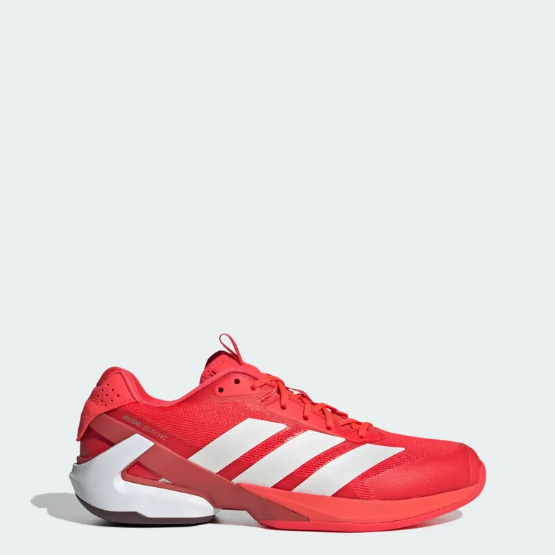 Adidas Adizero Ubersonic 5 Tennis Shoes Lucid Red / Zero Metalic / Aurora Ruby (IH2555)