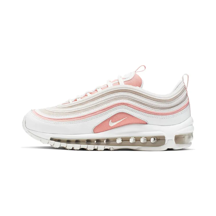 Nike Air Max 97 Summit White Bleached Coral (W) “Summit White / Bleached Coral / Desert Sand” (921733-104)
