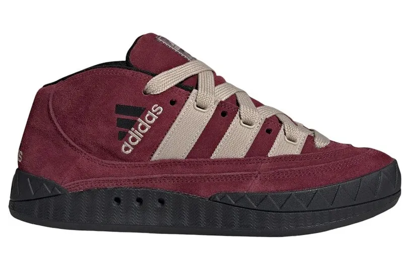 adidas Adimatic Mid Maroon Wonder Beige Core Black (IF8790)