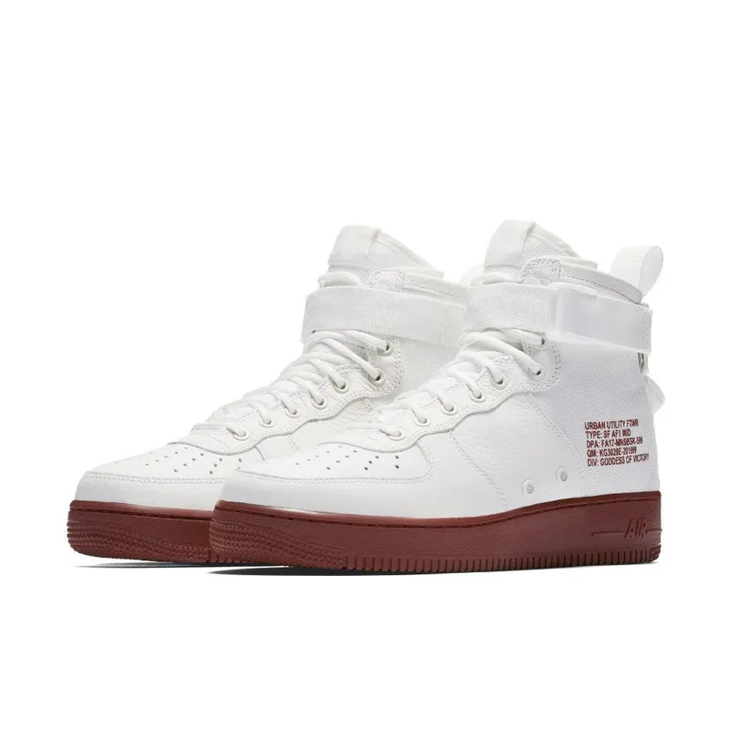 Nike SF Air Force 1 Mid Ivory Mars Stone Ivory/Ivory-Mars Stone (917753-100)