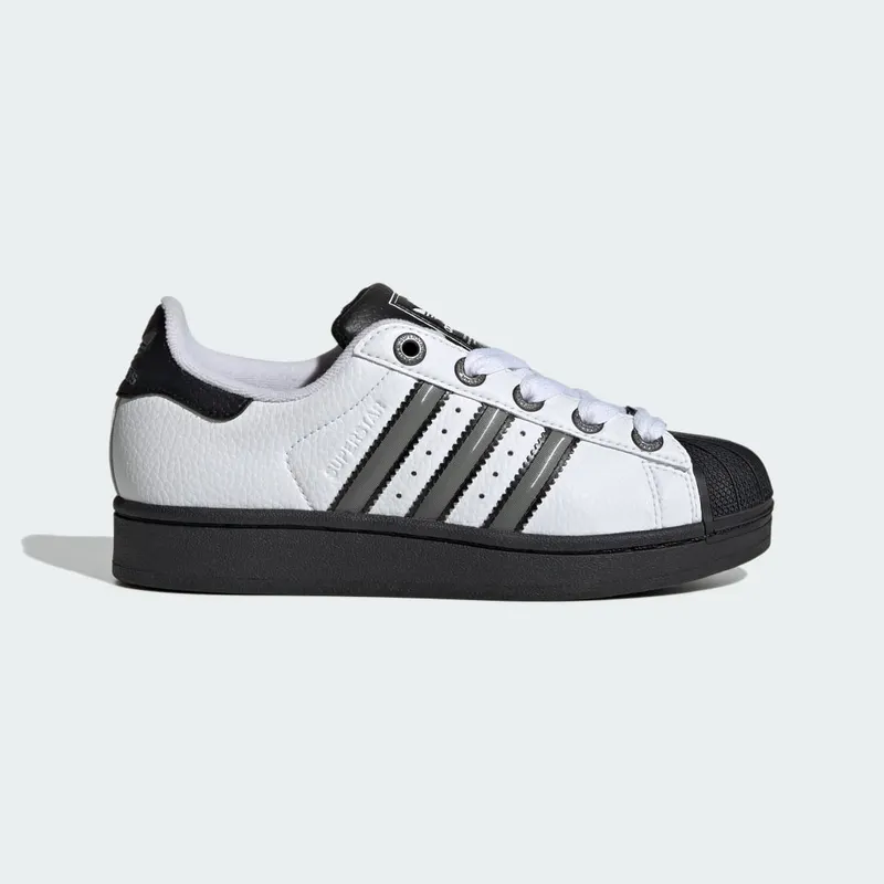 Adidas Superstar II Kids Cloud White / Matte Silver / Core Black (JQ0313)