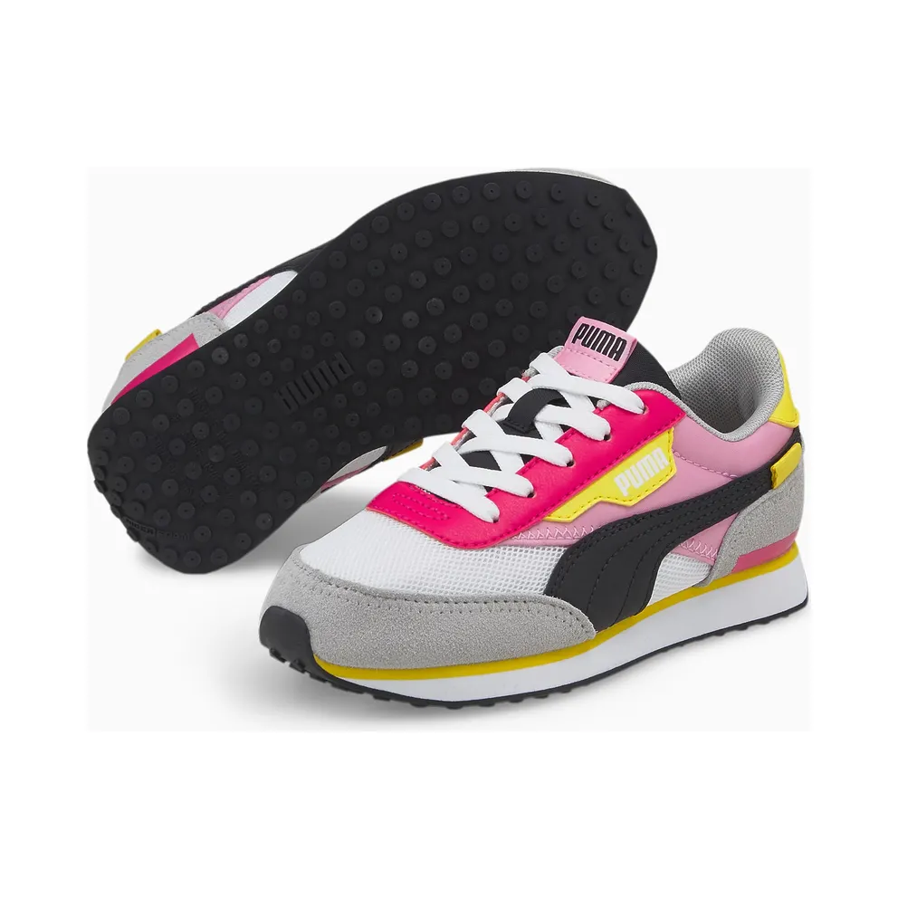 PUMA Future Rider Splash Kids’ White/Prism Pink (381855-04)
