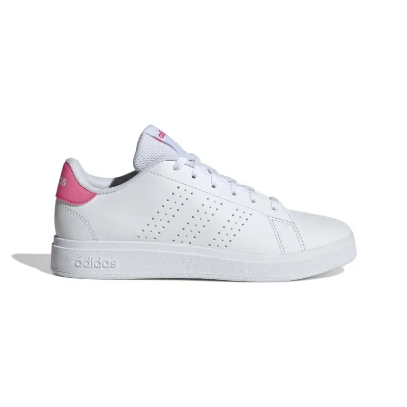 Adidas Advantage Ftwr White / Ftwr White / Real Pink (KJ4247)