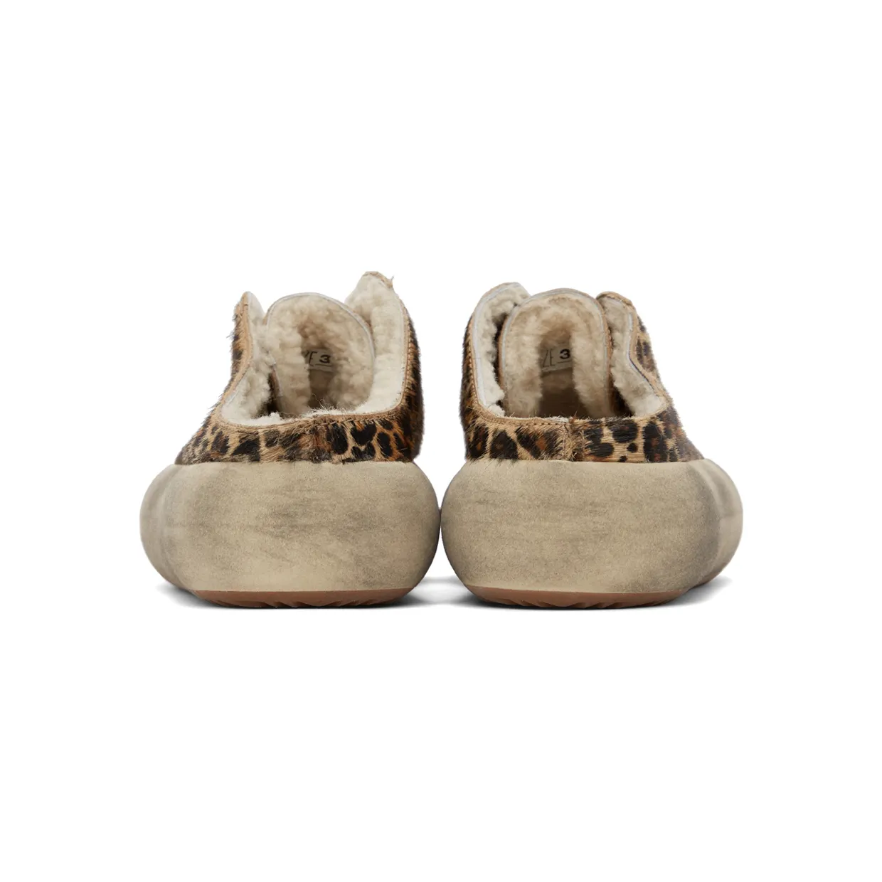 Golden Goose Brown Space-Star Sabot Sneakers (GWF00322.F003000.81472) (4)