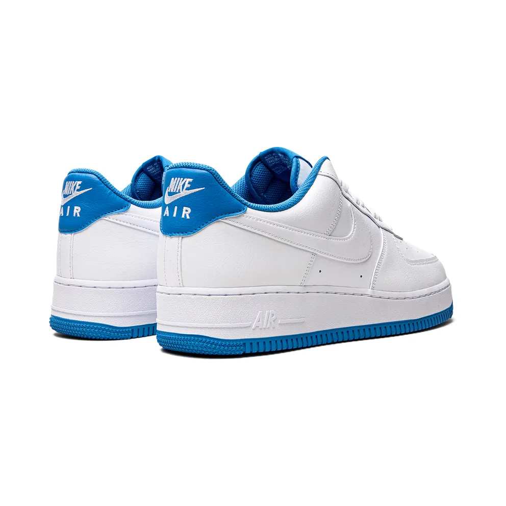 Nike Air Force 1 ’07 “White / Light Photo Blue” (DR9867-101)