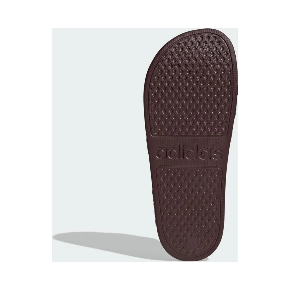 adidas Adilette Aqua Slides “Aurora Ruby / Aurora Ruby / Aurora Ruby” (JI2235)