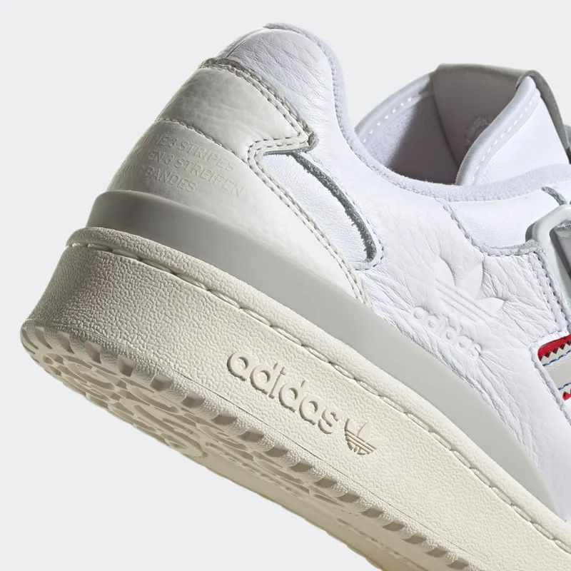 Adidas Forum Low Cloud White / Grey One / Blue (H03424)