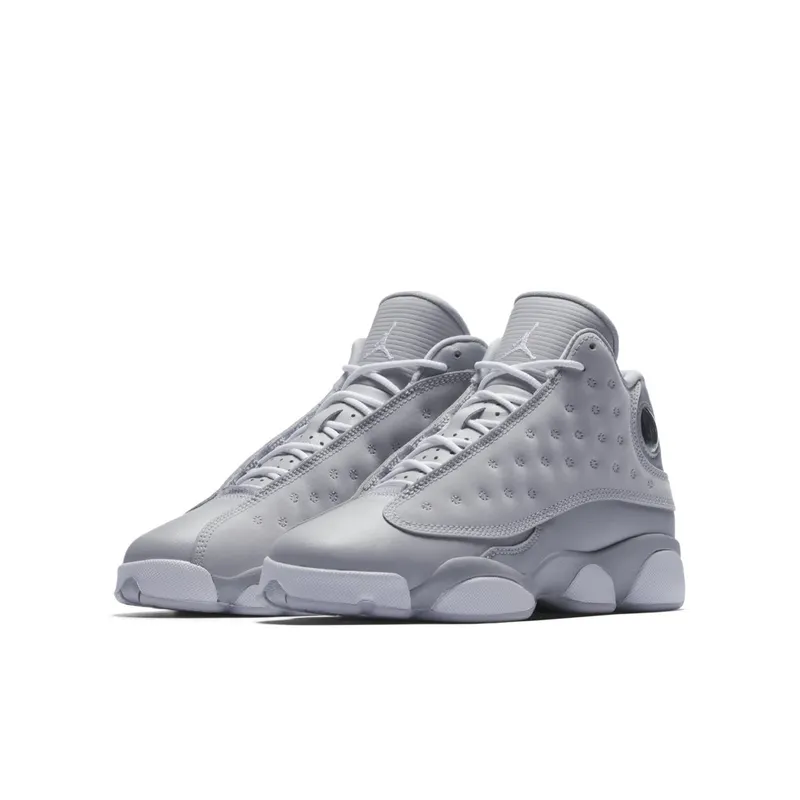 Jordan 13 Retro Wolf Grey Deadly Pink (GS) (439358-018)