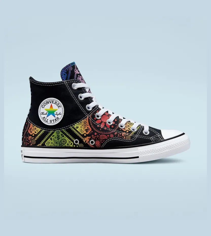 Converse Chuck Taylor All Star Pride Zwart/university Red (A02268C)