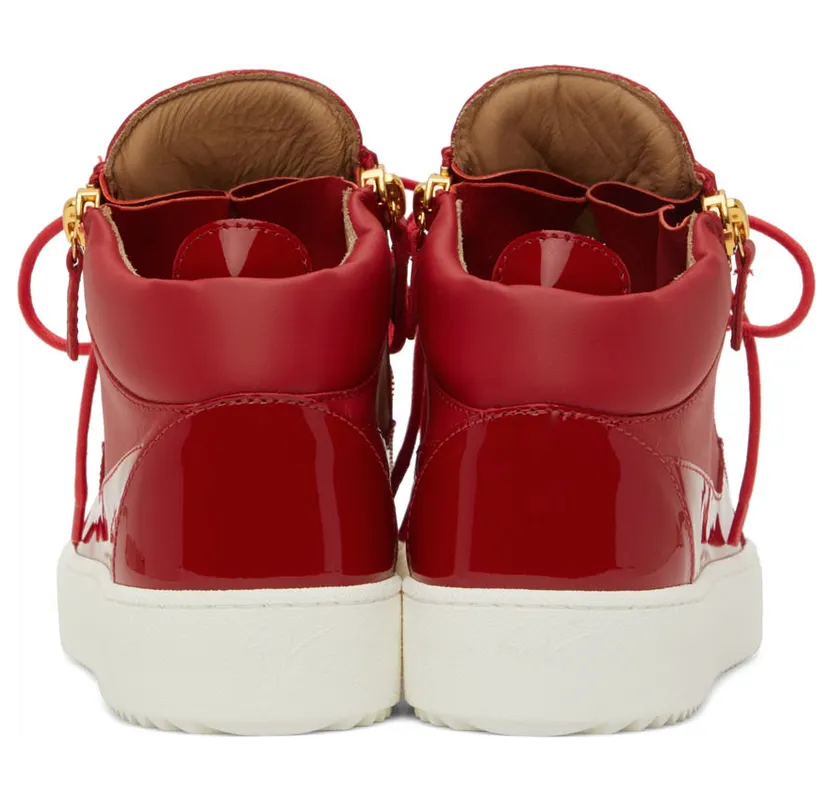 Giuseppe Zanotti Red Kriss Sneakers (RU00011-89267) (2)
