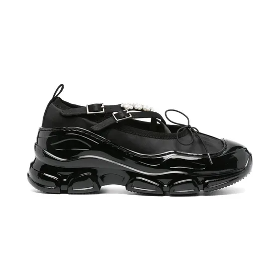 Simone Rocha Beaded Tracker “Black” (HT19B0755)