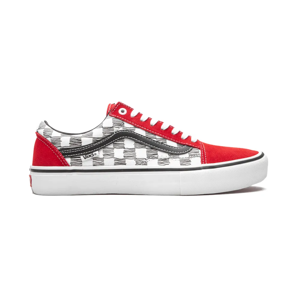 Vans Old Skool Pro “Sketched Checkerboard” (VN0A45JC2LZ)