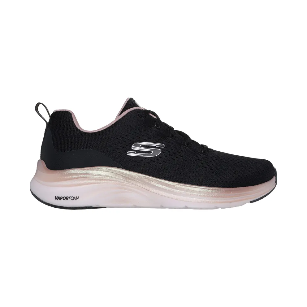 Skechers Vapor Foam – Midnight Glimmer – Black / Roos Gold – “Black” (150025 BKRG)