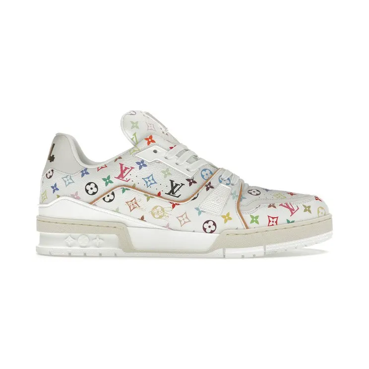 Louis Vuitton LV Trainer Takashi Murakami White (1AGZDN)