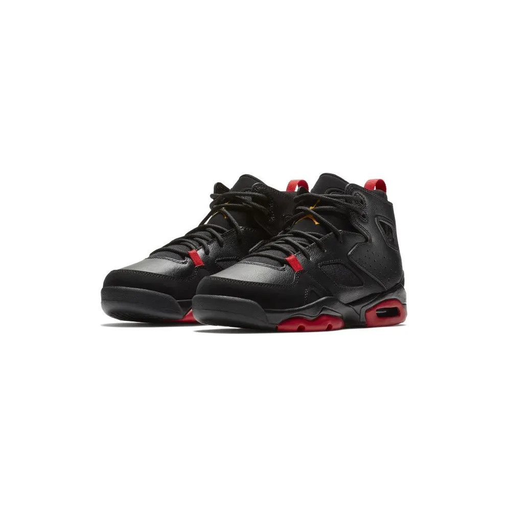 Jordan Flight Club 91 Last Shot (GS) Black/Dandelion-Varsity Red (555472-067)