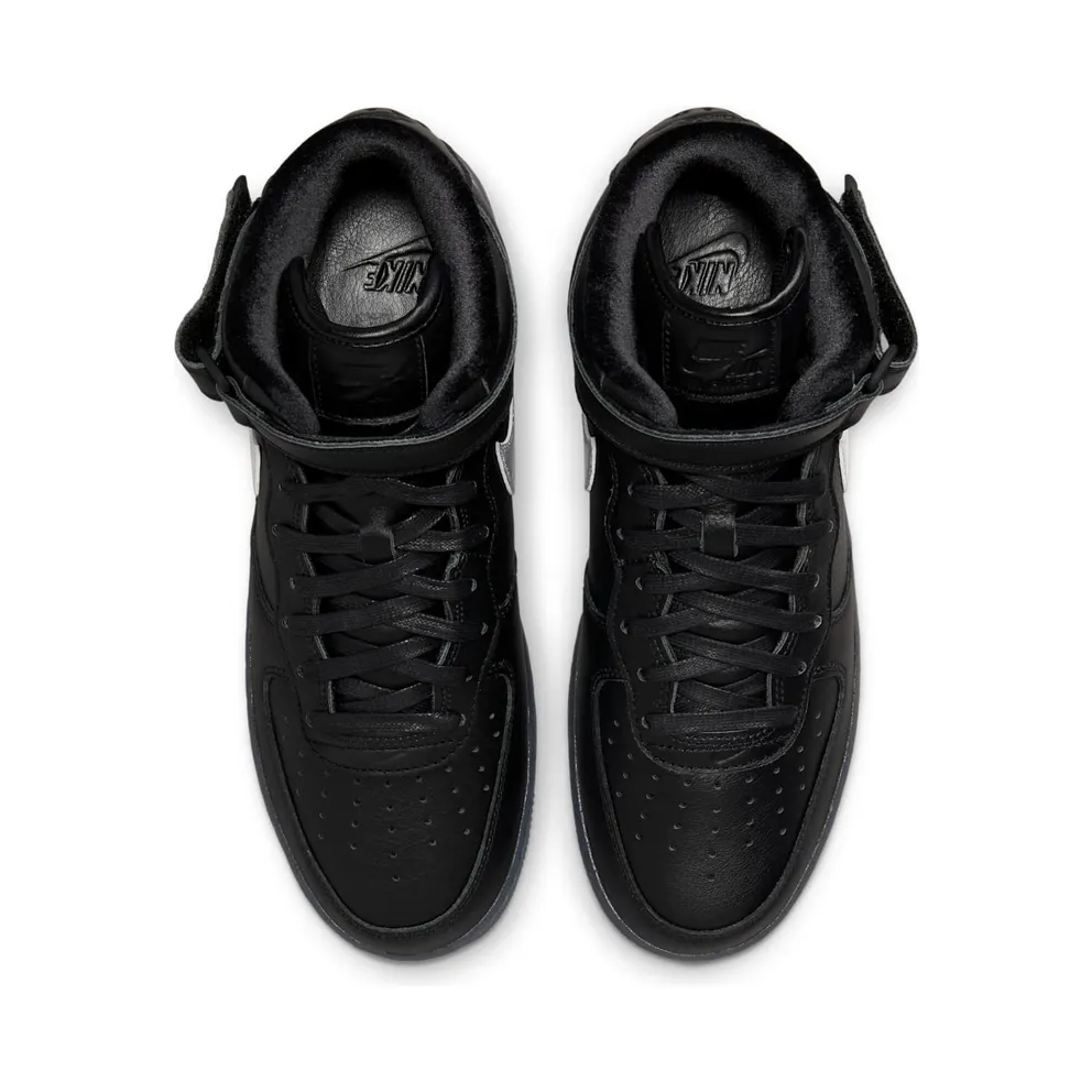 Nike Air Force 1 Mid “Black / Metallic Silver” (DX3061-001)