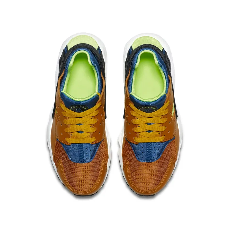 Nike Huarache Run Desert Ochre (GS) Desert Ochre/Blue Force/Volt (654275-701)