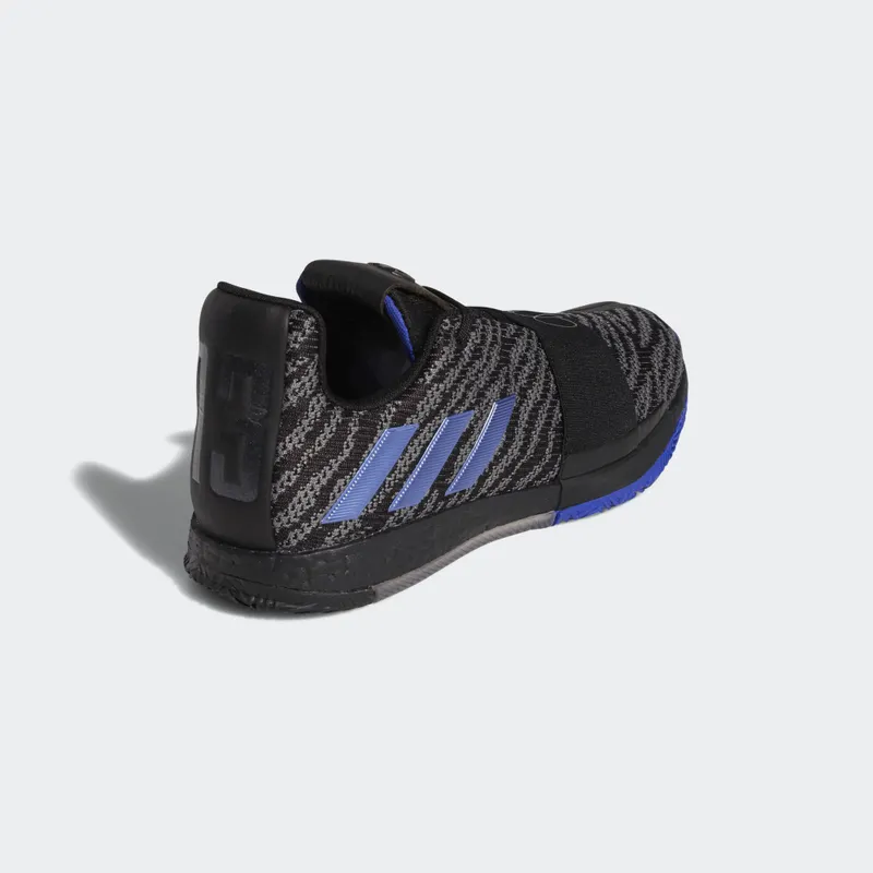 adidas Harden Vol. 3 Core Black Active Blue Core Black/Active Blue/Solid Grey (G26811)
