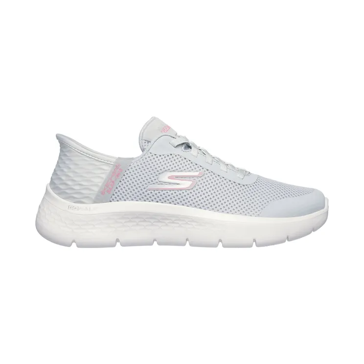 Skechers Slip-ins: GO Walk Flex “Grand Entry Grey / Pink” (124836GYPK)