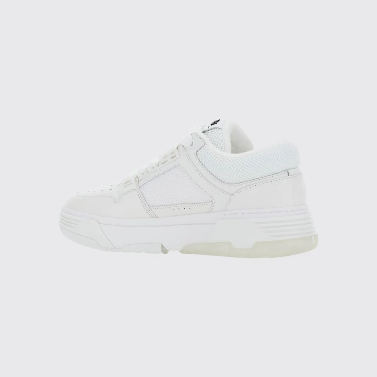 Amiri MA-1 Leather and Mesh Sneakers with Monogram and Padded Ankle White (AMFOSR1097100) (2)