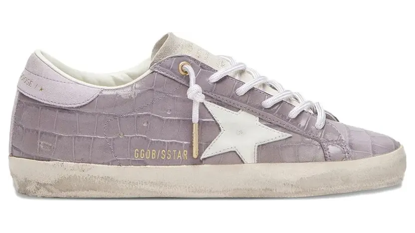 Golden Goose Super-Star Sneakers – Violett (GWF01002F008118)