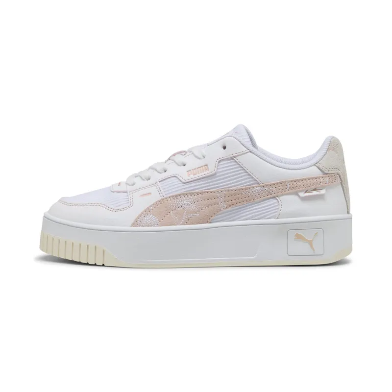 Puma Carina Street Lux Crafted Flowers “Puma White / Rose Quartz” (400403_01)