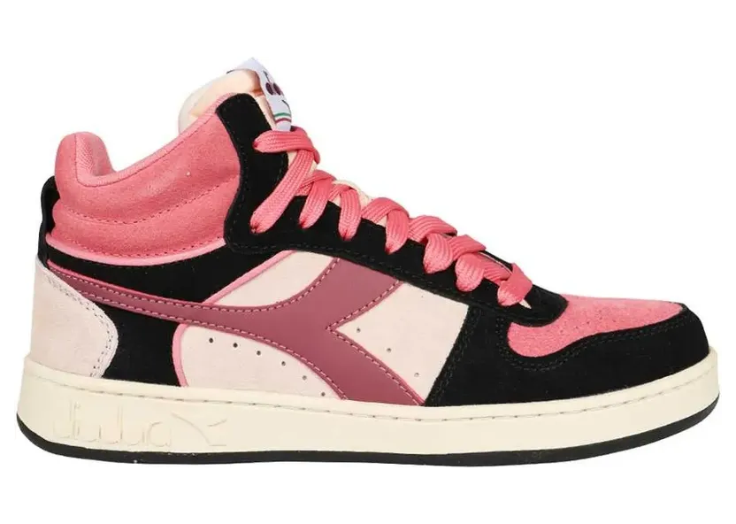 Diadora High-Top-Sneakers aus Wildleder – Rosa (501179012)