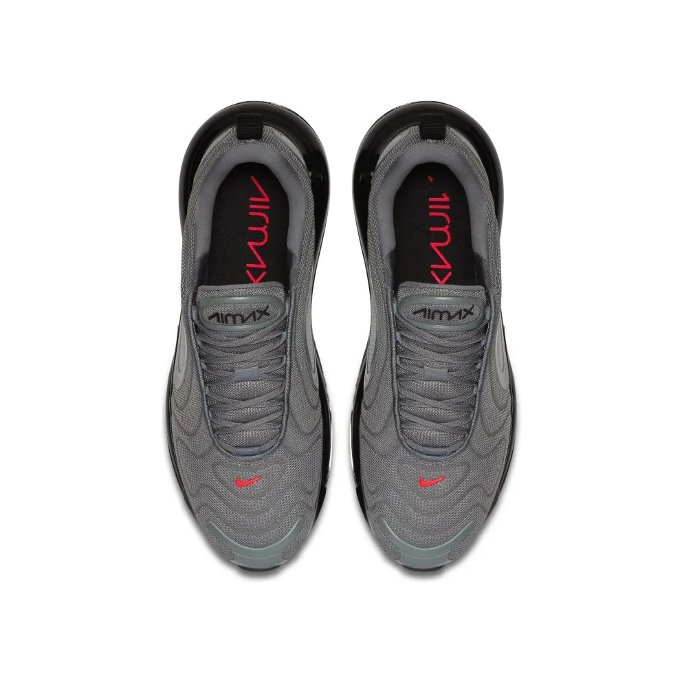 Nike Air Max 720 Cool Grey Bright Crimson Black Cool Grey/Bright Crimson-Black (CK0897-001)