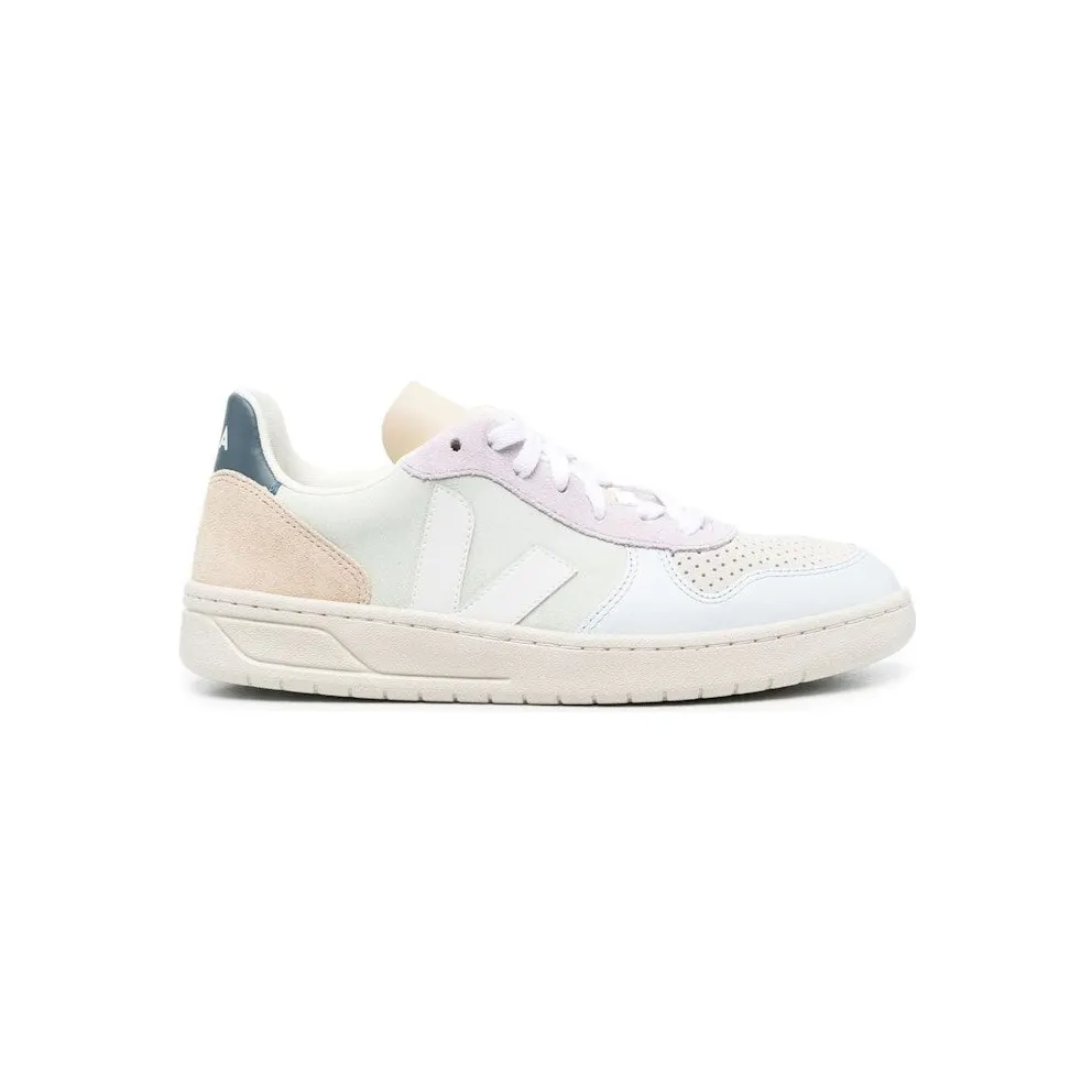 Veja V-10 Suede Jade White Multico (VX0303119)
