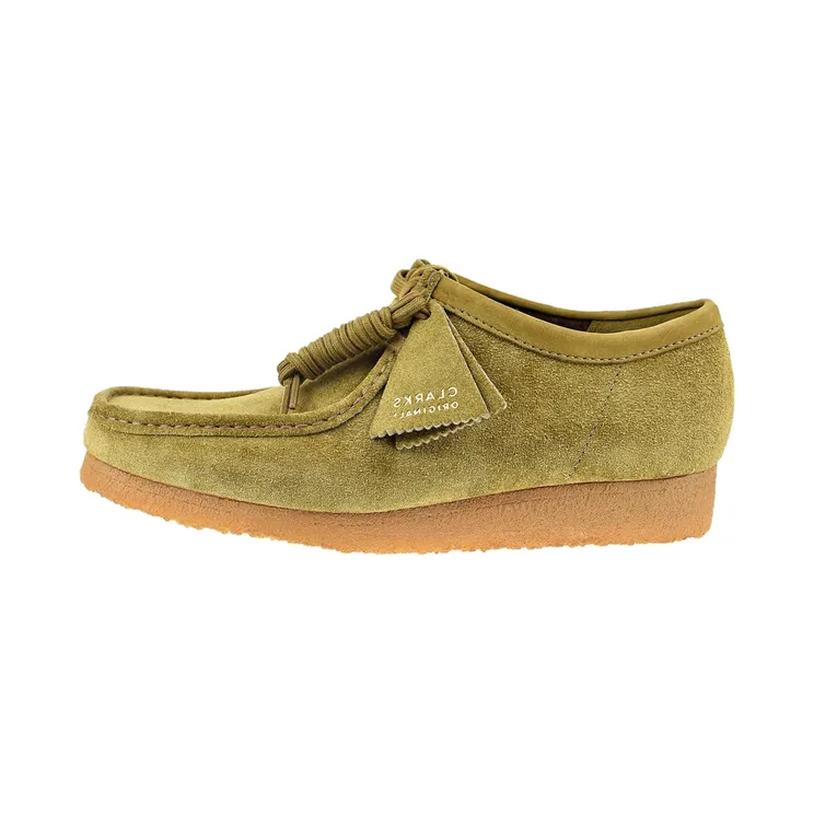 Clarks Wallabee “Oak Hairy Suede” (26168852)