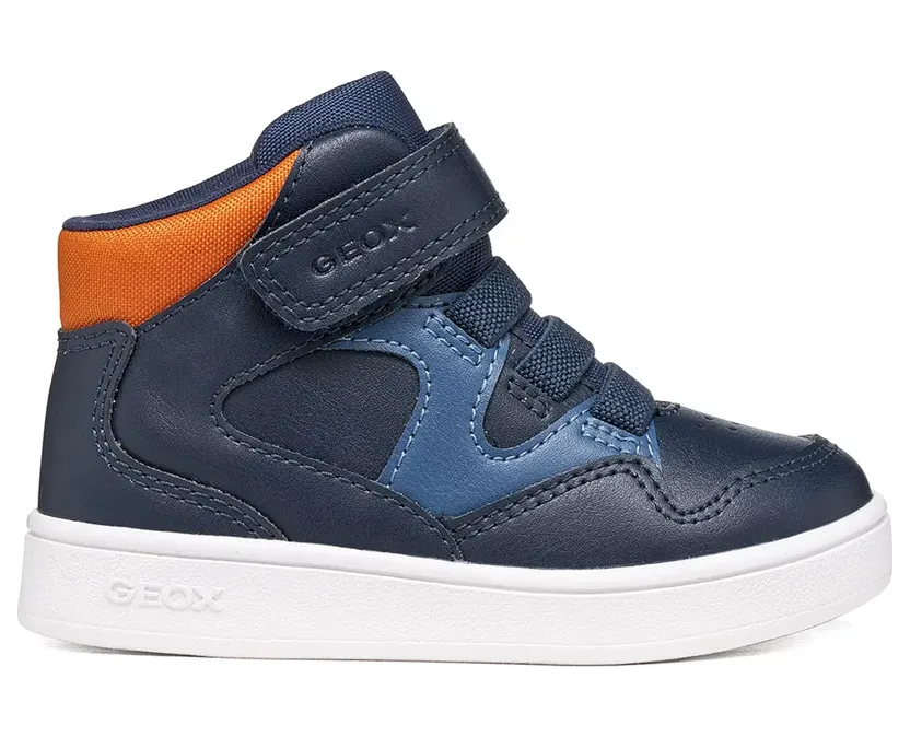 Geox sneaker Bleu marine/Orange (B665LB000BC-C0659)