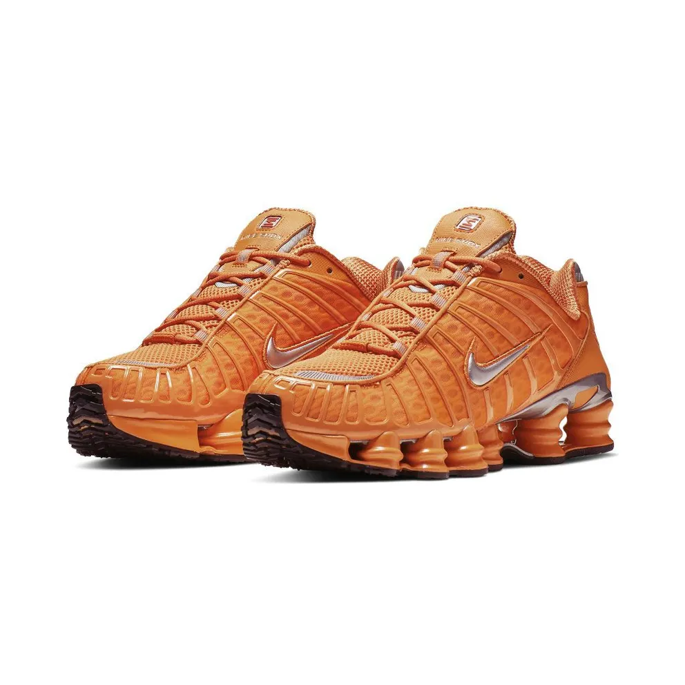 Nike Shox TL Total Orange Total Orange/Metallic Silver-Total Orange (BV1127-800)