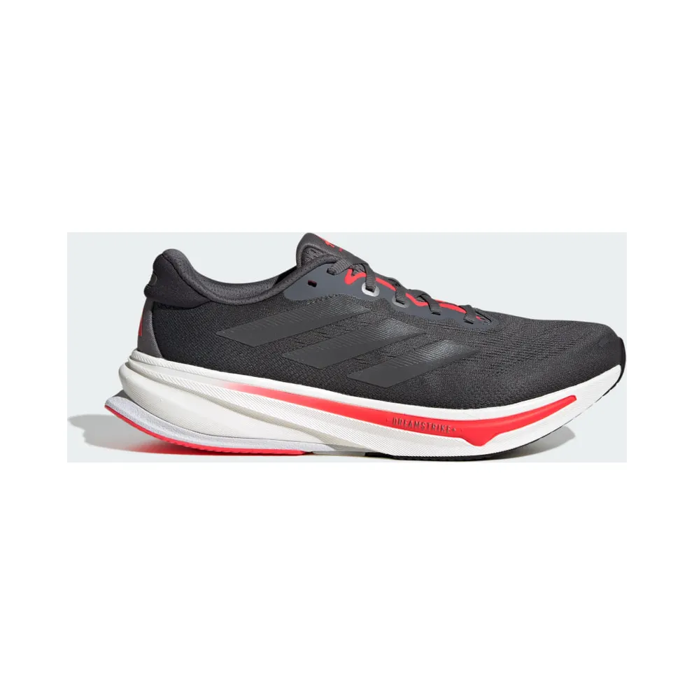 Adidas Supernova Rise 2 Running Shoes Grey Five / Night Metallic / Lucid Red (JQ4737)