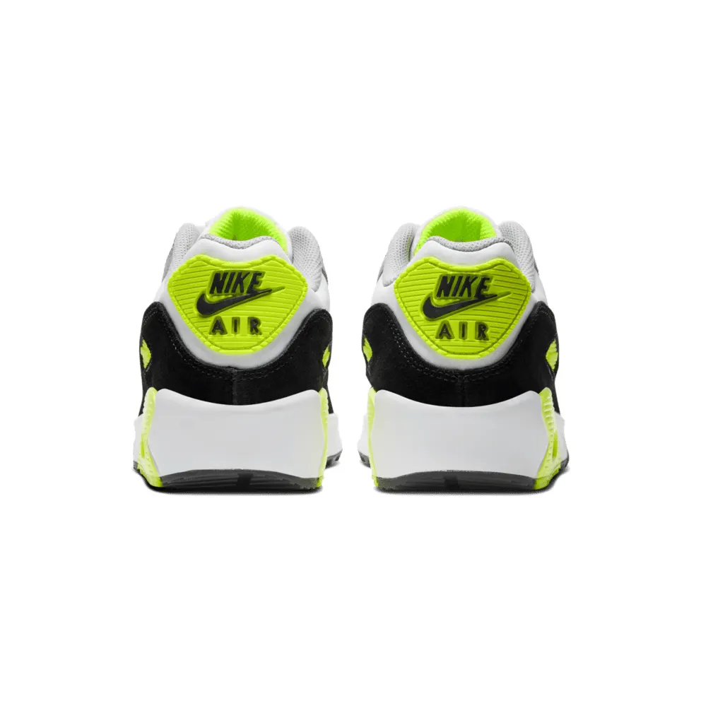 Nike Air Max 90 OG Volt 2020 (GS) White/Particle Grey-Black-Volt (CD6864-101)