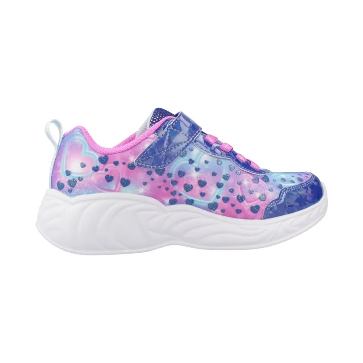Skechers S-Lights “Unicorn Dreams – Heart Sparkles” (303063LNVMT)