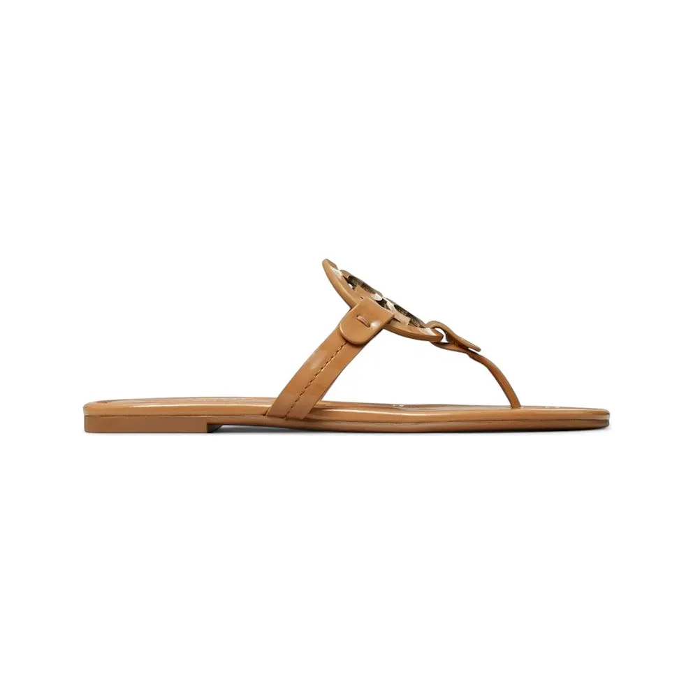 Tory Burch Miller Sandals Tan Patent (76734-249)