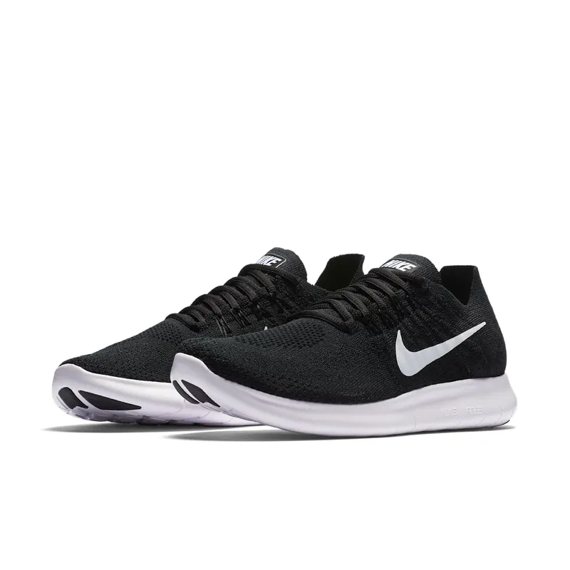 Nike Free RN Flyknit 2017 Black/White-Anthracite (W) Black/White-Anthracite (880844-001)