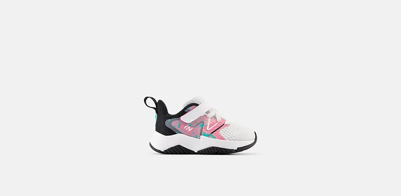 New Balance Rave Run v2 Bungee Lace White Real Pink Black (ITRAVFP2)