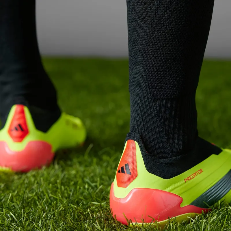 adidas Predator 24 Elite Laceless FG Team Solar Yellow Core Black Solar Red (IE2366)