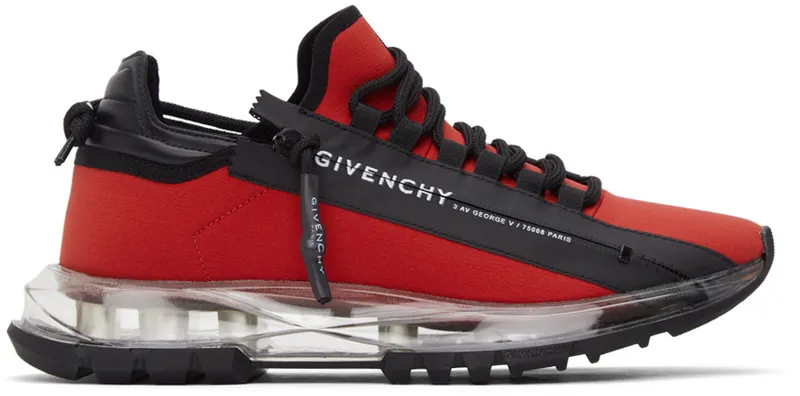 Givenchy Red Spectre Zip Low (BH003MH0TP)