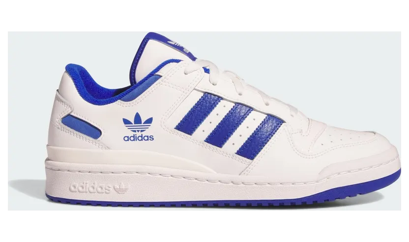 Adidas Forum Low CL Core White / Royal Blue / Core White (IH7829)