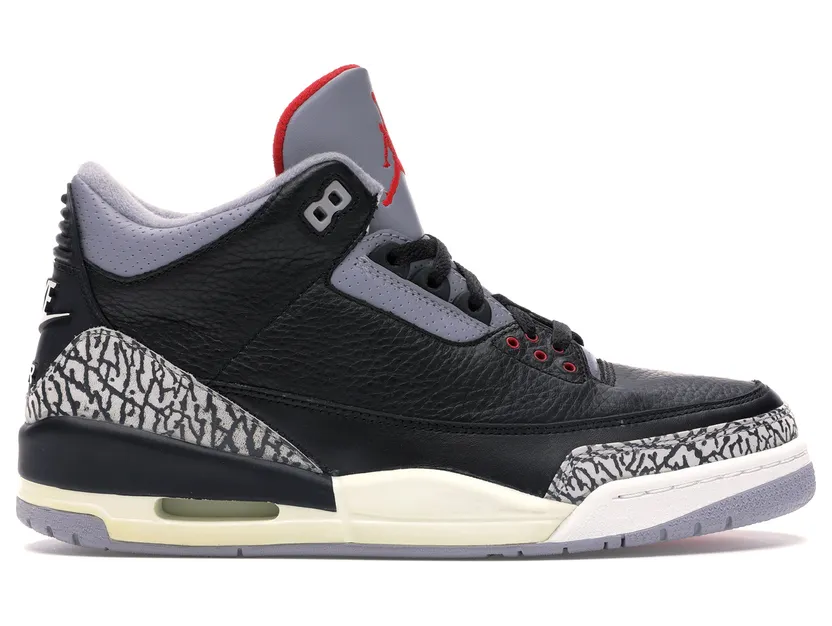 Jordan 3 Retro Black Cement (2001)