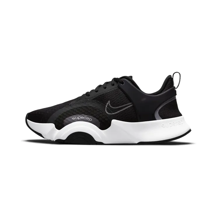 Nike SuperRep Go 2 Trainingsschoen “Black / White / Metallic Dark Grey” (CZ0612-010)