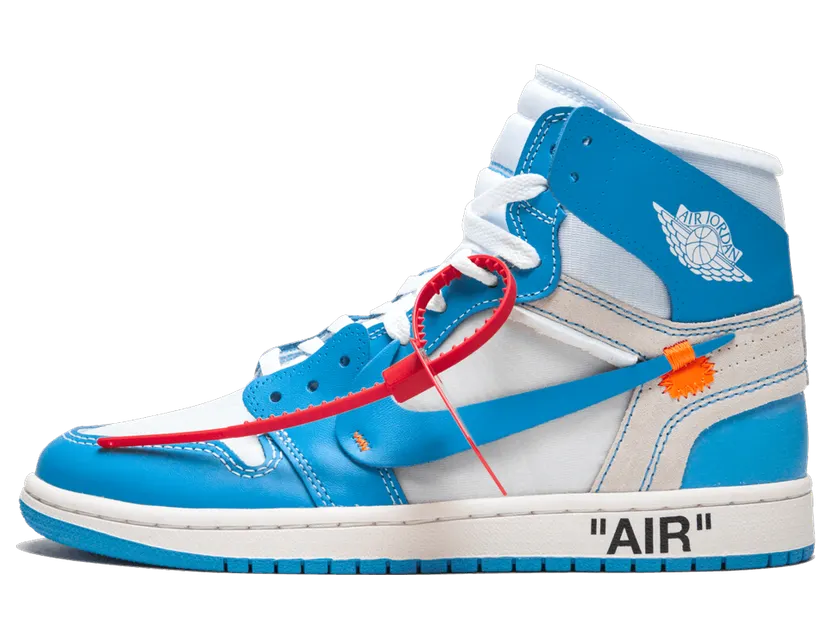 Jordan 1 Retro High Off-White University Blue (Sample) (AQ0818-148 S)