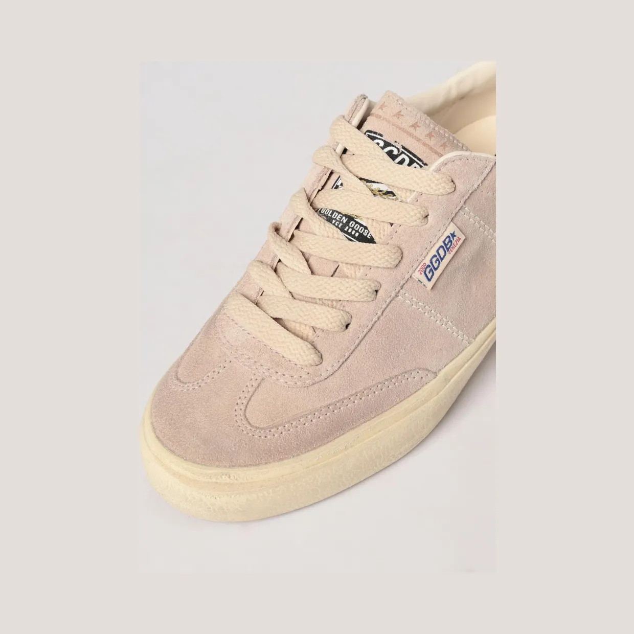 Golden goose Soul Star Used Suede Sneakers Pink (GWF00464F00835025698) (3)