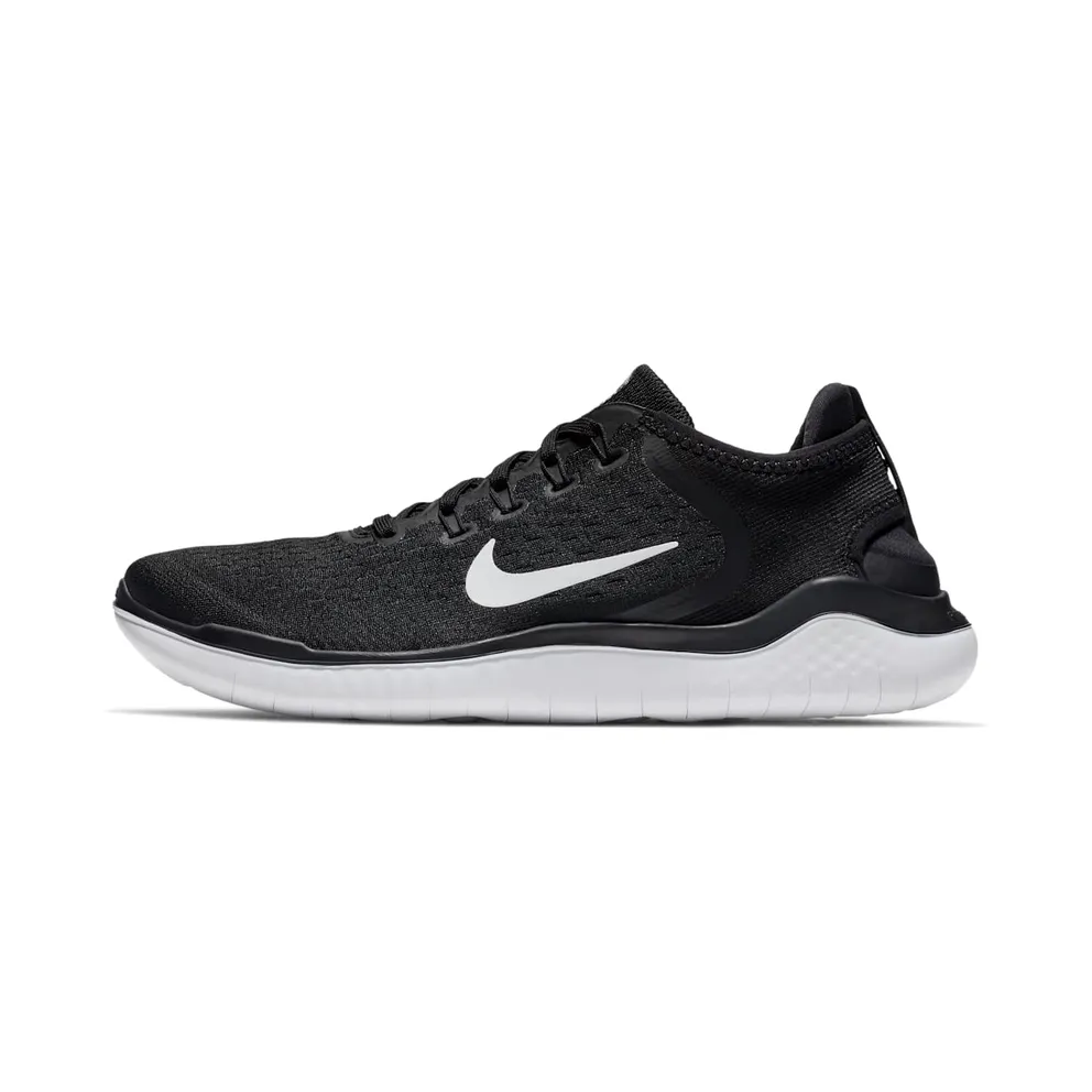 Nike Free RN 2018 Black White Black/White (942836-001)