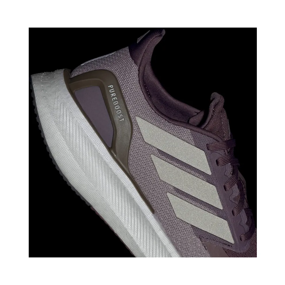 adidas Pureboost 5 Preloved Fig Cyber Metallic Shadow Fig (IF9200)